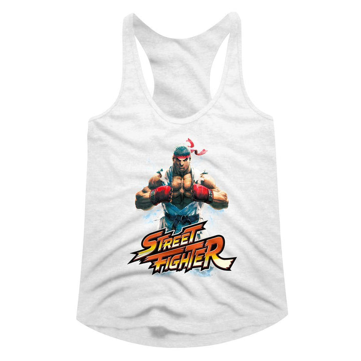 Street Fighter Ryu Womens Racerback Tank - HYPER iCONiC