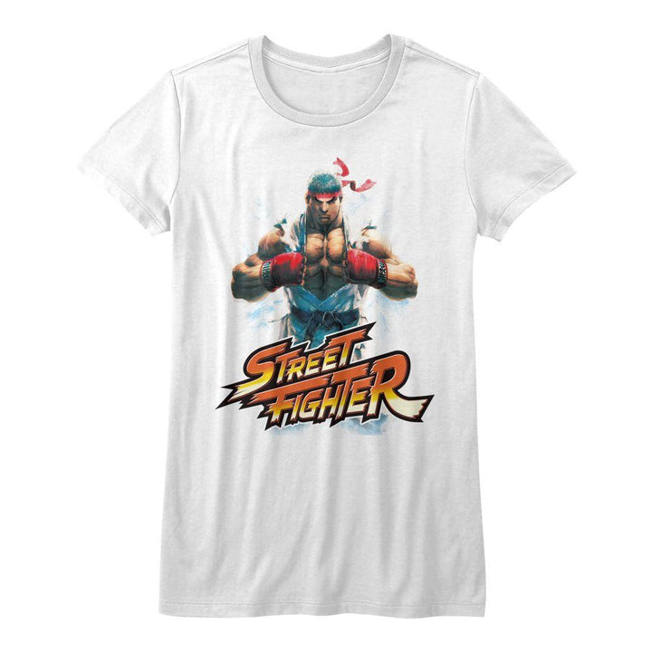 Street Fighter Ryu Womens T-Shirt - HYPER iCONiC