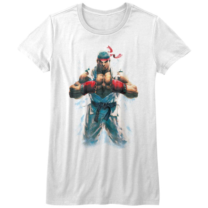 Street Fighter Ryu Womens T-Shirt - HYPER iCONiC