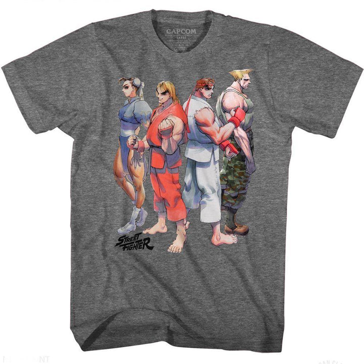 Street Fighter Sf2 Lineup Boyfriend Tee - HYPER iCONiC