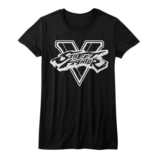 Street Fighter Sfv Bw Womens T-Shirt - HYPER iCONiC