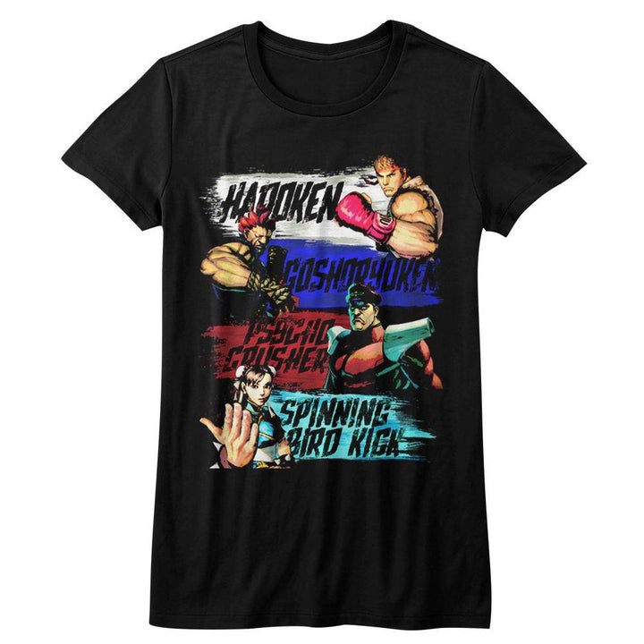 Street Fighter Show Me Your Moves Womens T-Shirt - HYPER iCONiC