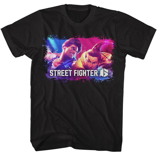 Street Fighter - Splatter Box Boyfriend Tee - HYPER iCONiC.
