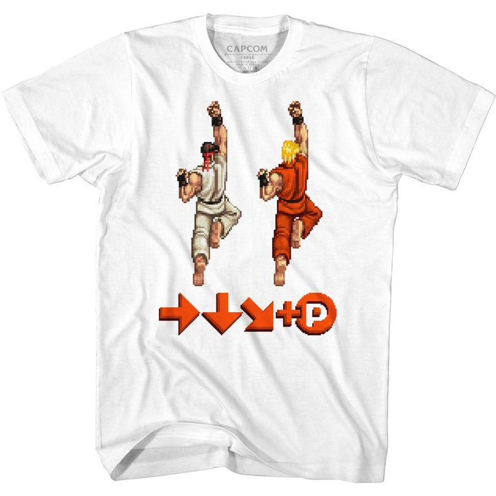 Street Fighter Sprite Punch T-Shirt - HYPER iCONiC