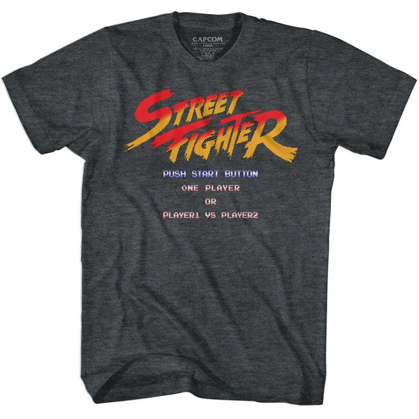 Street Fighter Start Screen T-Shirt - HYPER iCONiC