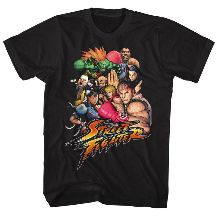 Street Fighter Stftr Big and Tall T-Shirt - HYPER iCONiC.
