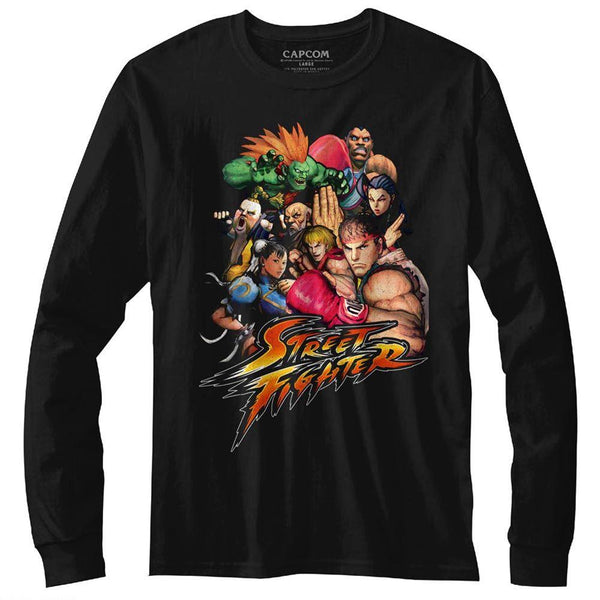Street Fighter Stftr Long Sleeve T-Shirt - HYPER iCONiC