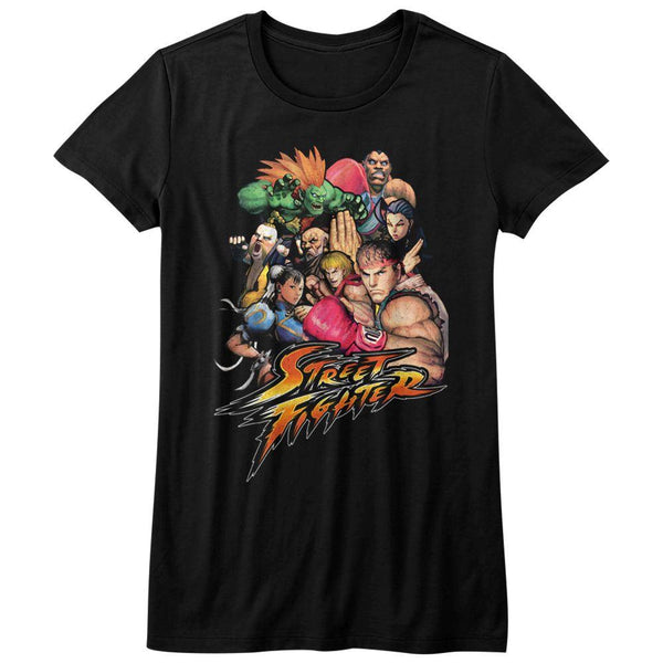 Street Fighter Stftr Womens T-Shirt - HYPER iCONiC