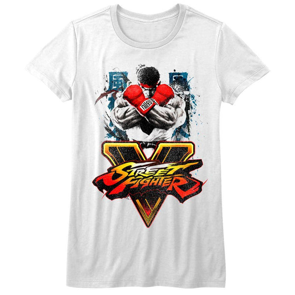 Street Fighter Streetfighta Womens T-Shirt - HYPER iCONiC