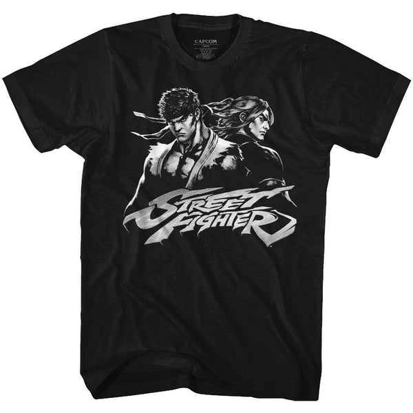 Street Fighter Two Dudes T-Shirt - HYPER iCONiC