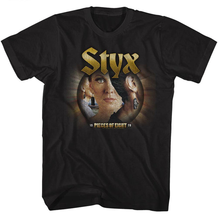 Styx Pieces Of Eight T-Shirt - HYPER iCONiC