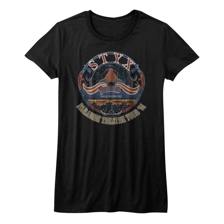Styx Tour '81 Womens T-Shirt - HYPER iCONiC