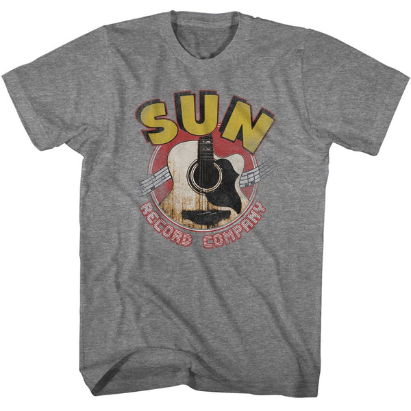 Sun Records - Guitar And Logo T-Shirt - HYPER iCONiC.