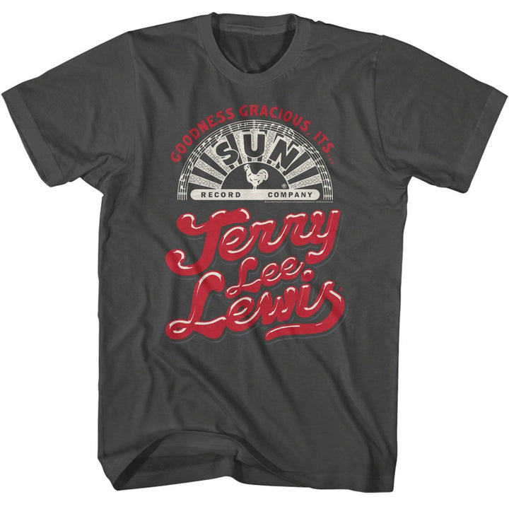 Sun Records - Jerry Lee Lewis Goodness Gracious Boyfriend Tee - HYPER iCONiC.