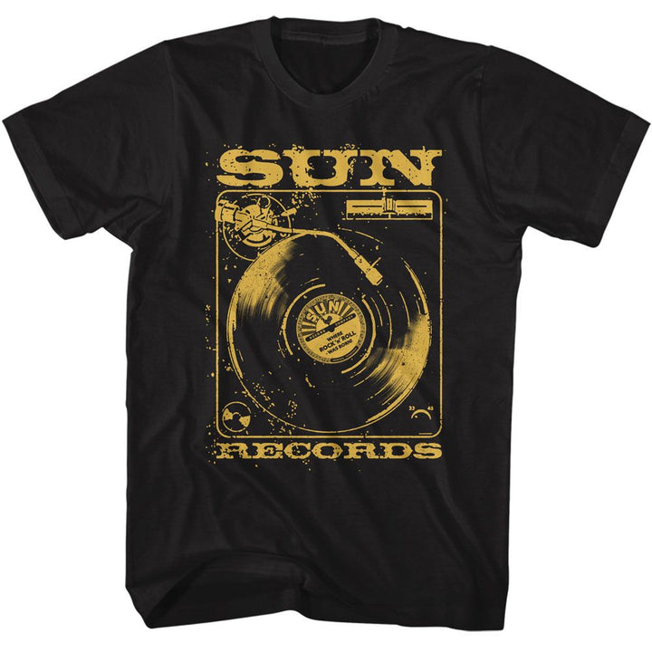 Sun Records - Sunrise Records Record Player Boyfriend Tee - HYPER iCONiC.