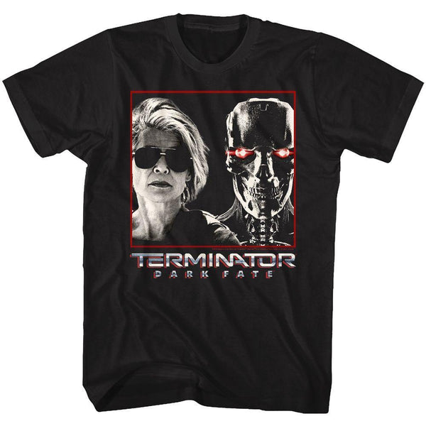 Terminator Dark Fate Sarah & Rev9 Boyfriend Tee - HYPER iCONiC