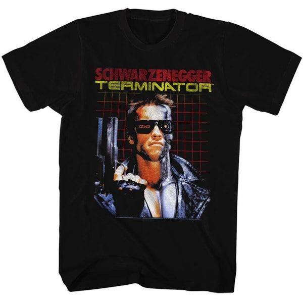 Terminator Grid Boyfriend Tee - HYPER iCONiC