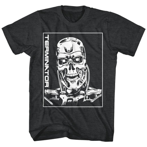 Terminator Machine Skull Boyfriend Tee - HYPER iCONiC