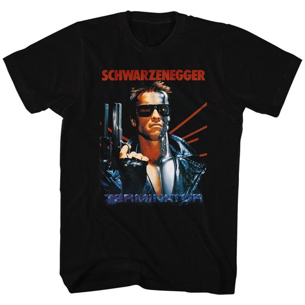 Terminator Schwarz Boyfriend Tee - HYPER iCONiC