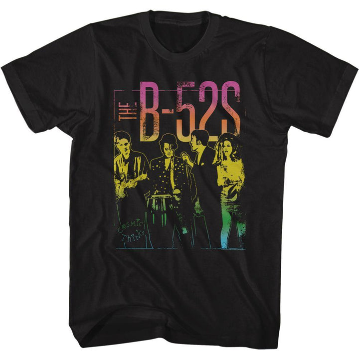 The B52S Band Photo Gradient T-Shirt - HYPER iCONiC