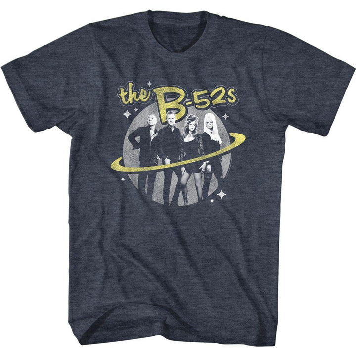 The B52S Logo And Planet T-Shirt - HYPER iCONiC