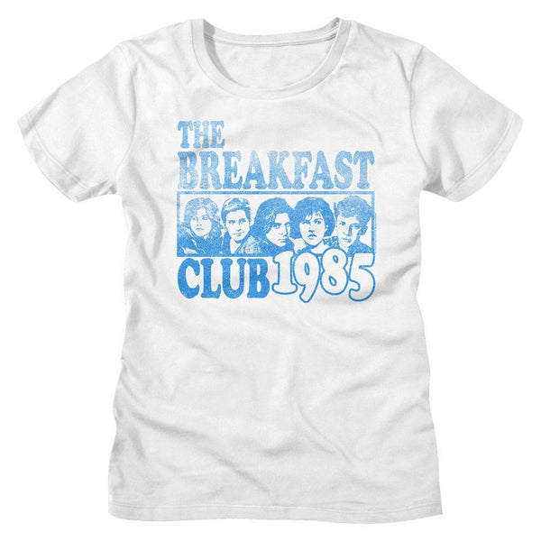 The Breakfast Club - Blue Ink Box Womens T-Shirt - HYPER iCONiC