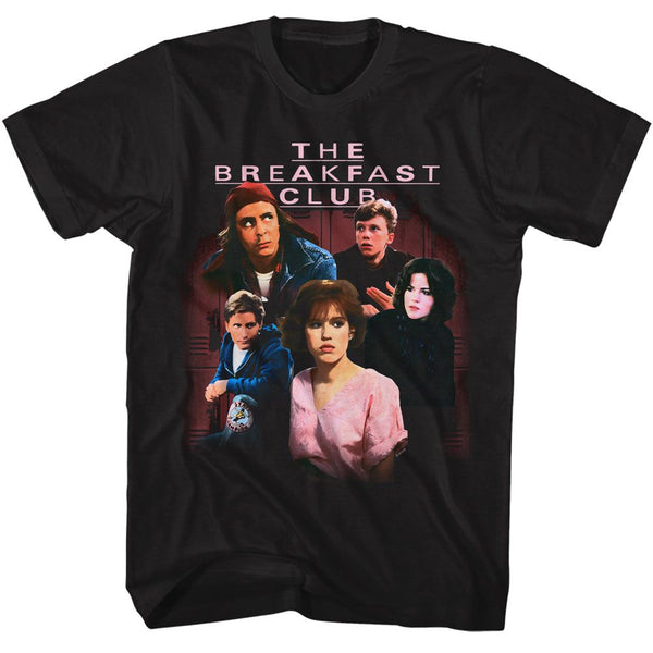 The Breakfast Club - Breakfast Club Group Photo Lockers T-Shirt - HYPER iCONiC.