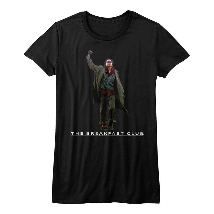 The Breakfast Club - Fist Pump Cut Out Womens T-Shirt - HYPER iCONiC