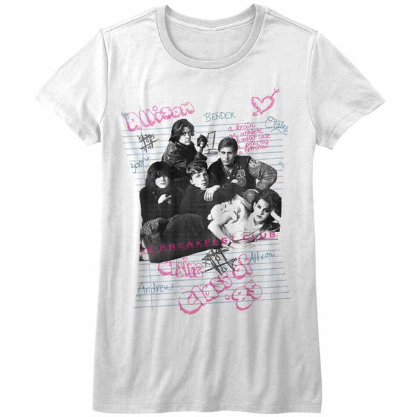 The Breakfast Club - Group Womens T-Shirt - HYPER iCONiC