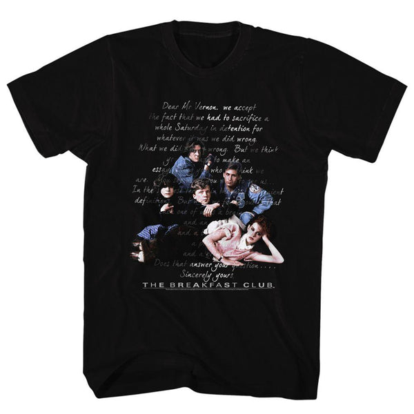 The Breakfast Club - Letter T-Shirt - HYPER iCONiC