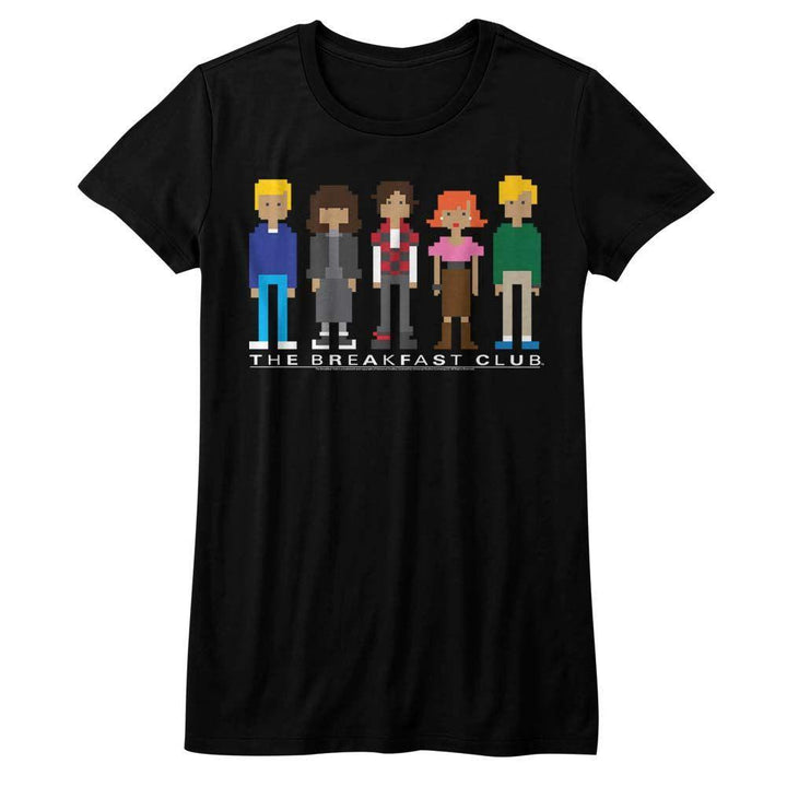 The Breakfast Club - Pixels Womens T-Shirt - HYPER iCONiC