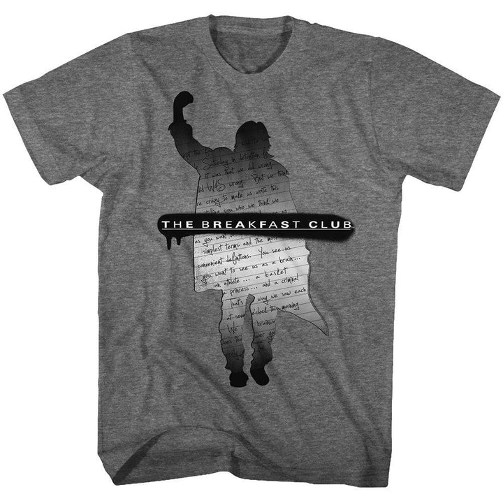 The Breakfast Club - Silhouette Note T-Shirt - HYPER iCONiC