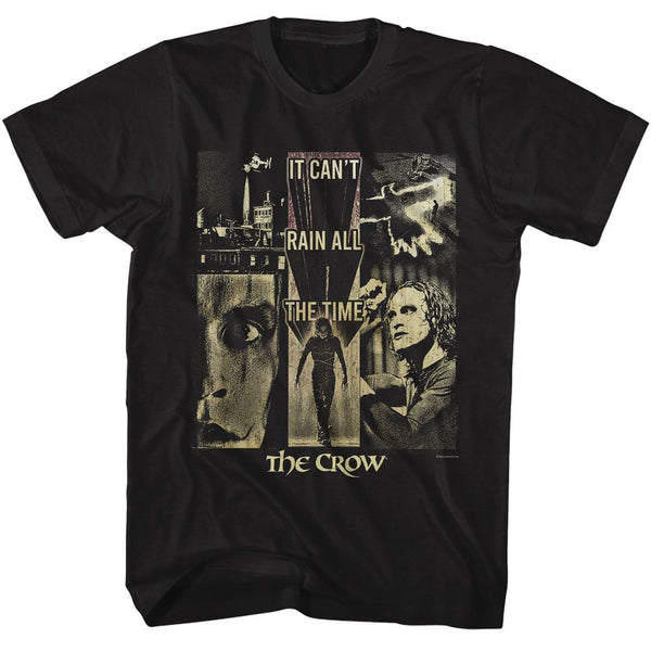 The Crow - Cant Rain Collage T-Shirt - HYPER iCONiC.