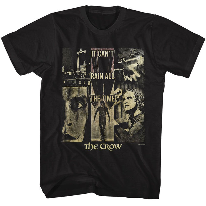 The Crow - Cant Rain Collage T-Shirt - HYPER iCONiC.