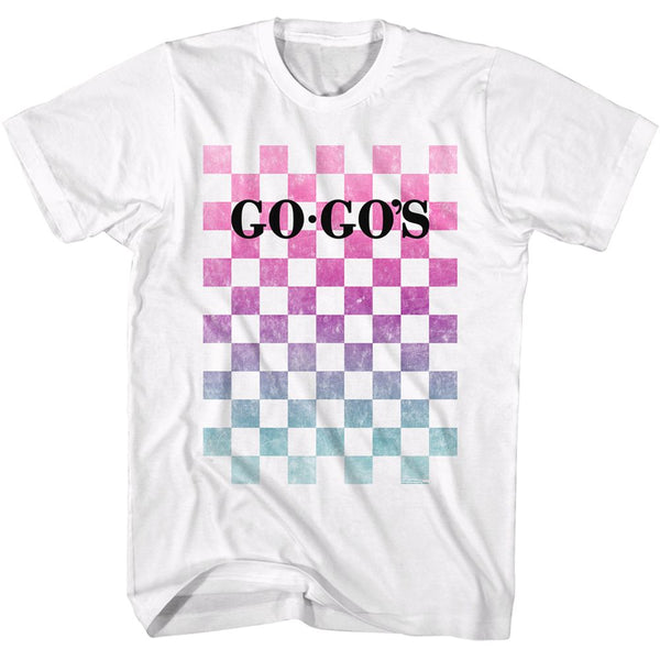 The Go-Go's - Checkered T-shirt - HYPER iCONiC.