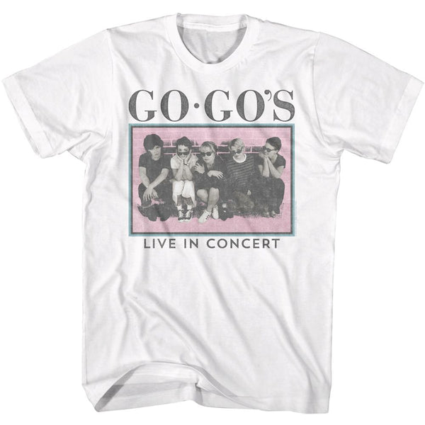 The Go-Go's - Live In Concert T-Shirt - HYPER iCONiC.