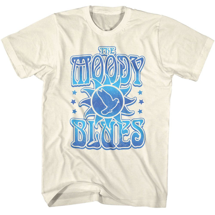 The Moody Blues - Moody Blues Bird And Sun Boyfriend Tee - HYPER iCONiC.