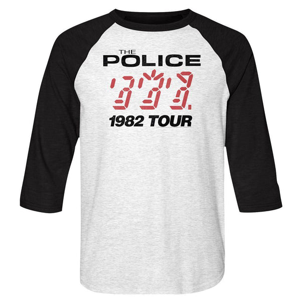 The Police 1982 Tour Baseball Shirt - HYPER iCONiC