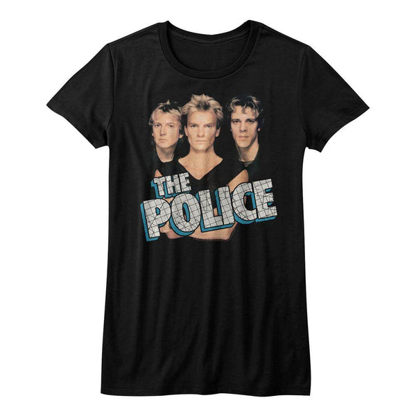 The Police Boys'N'Blue Womens T-Shirt - HYPER iCONiC