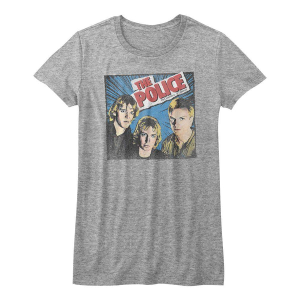 The Police Comic-Ish Womens T-Shirt - HYPER iCONiC