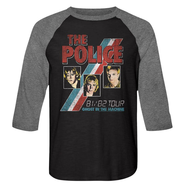 The Police Ghost In The Machine Baseball Shirt - HYPER iCONiC