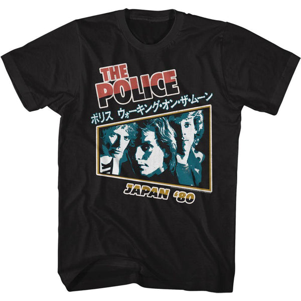 The Police Japan '80 T-Shirt - HYPER iCONiC