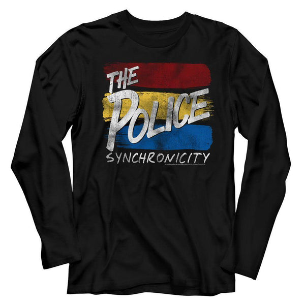 The Police Sync Inverted Long Sleeve Boyfriend Tee - HYPER iCONiC