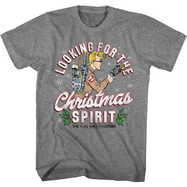 The Real Ghostbusters Christmas Spirit T-Shirt - HYPER iCONiC.