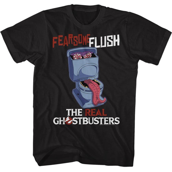 The Real Ghostbusters Fearsome Flush T-Shirt - HYPER iCONiC