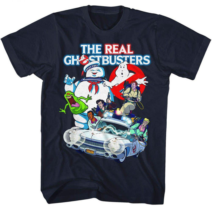 The Real Ghostbusters Gb Collage T-Shirt - HYPER iCONiC