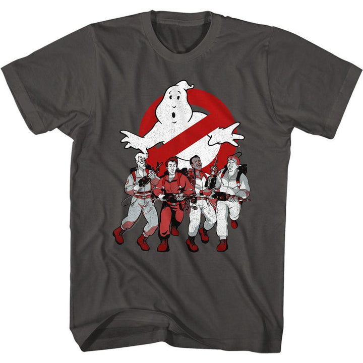 The Real Ghostbusters G'Busters And Logo Boyfriend Tee - HYPER iCONiC