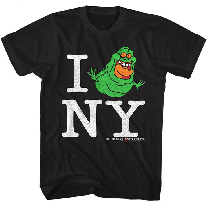 The Real Ghostbusters - RGB I Slimer Ny Boyfriend Tee - HYPER iCONiC.