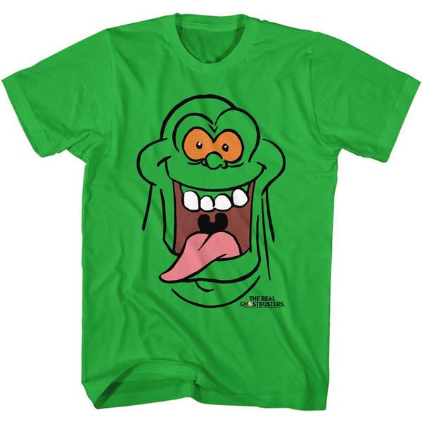 The Real Ghostbusters - RGB Slimer Face Boyfriend Tee - HYPER iCONiC.