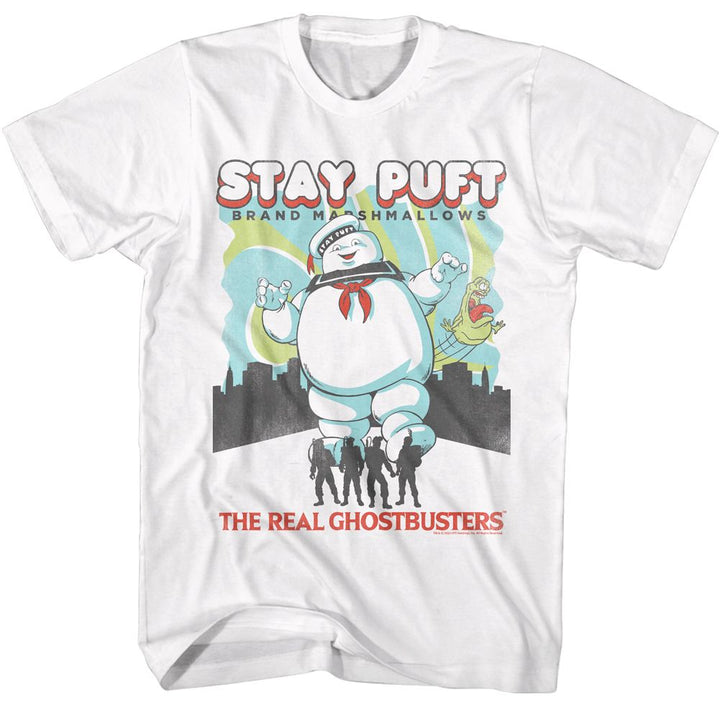 The Real Ghostbusters - RGB Stay Puft And Busters Boyfriend Tee - HYPER iCONiC.